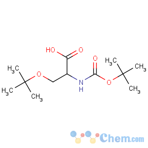 CAS No:13734-38-8 (2S)-3-[(2-methylpropan-2-yl)oxy]-2-[(2-methylpropan-2-yl)<br />oxycarbonylamino]propanoic acid