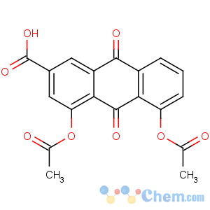 CAS No:13739-02-1 4,5-diacetyloxy-9,10-dioxoanthracene-2-carboxylic acid