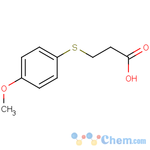 CAS No:13739-36-1 3-(4-methoxyphenyl)sulfanylpropanoic acid
