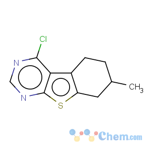 CAS No:137438-23-4 4-chloro-7-methyl-5,6,7,8-tetrahydro[1]benzothieno[2,3-d]pyrimidine