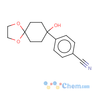 CAS No:137464-95-0 4-(8-hydroxy-1,4-dioxa-spiro[4.5]dec-8-yl)-benzonitrile