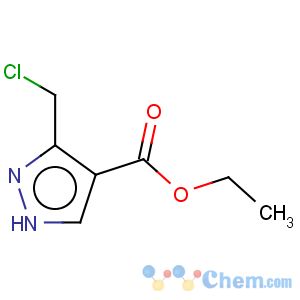 CAS No:137487-60-6 1H-Pyrazole-4-carboxylicacid, 3-(chloromethyl)-, ethyl ester