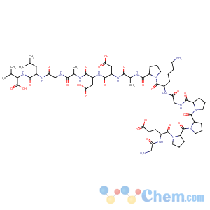 CAS No:137525-51-0 L-Valine, glycyl-L-a-glutamyl-L-prolyl-L-prolyl-L-prolylglycyl-L-lysyl-L-prolyl-L-alanyl-L-a-aspartyl-L-a-aspartyl-L-alanylglycyl-L-leucyl-