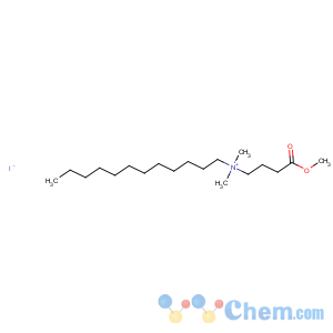 CAS No:137525-61-2 1-Dodecanaminium, N-(4-methoxy-4-oxobutyl)-N,N-dimethyl-, iodide
