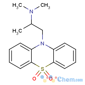 CAS No:13754-56-8 1-(5,5-dioxophenothiazin-10-yl)-N,N-dimethylpropan-2-amine