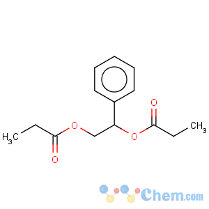 CAS No:13756-18-8 1,2-Ethanediol,1-phenyl-, 1,2-dipropanoate