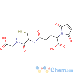 CAS No:137593-43-2 Glycine,N-[N-[4-carboxy-4-(2,5-dihydro-2,5-dioxo-1H-pyrrol-1-yl)-1-oxobutyl]-L-cysteinyl]-,(S)- (9CI)