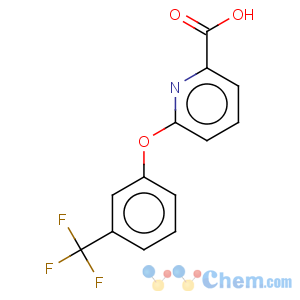 CAS No:137640-84-7 6-[3-(Trifluoromethyl)phenoxy]-2-pyridinecarboxylic acid
