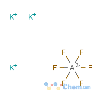 CAS No:13775-52-5 Potassium hexafluoraluminate