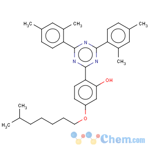 CAS No:137759-38-7 Phenol,2-[4,6-bis(2,4-dimethylphenyl)-1,3,5-triazin-2-yl]-5-(isooctyloxy)-