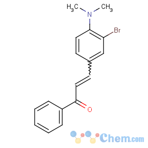 CAS No:137832-55-4 (E)-3-[3-bromo-4-(dimethylamino)phenyl]-1-phenylprop-2-en-1-one