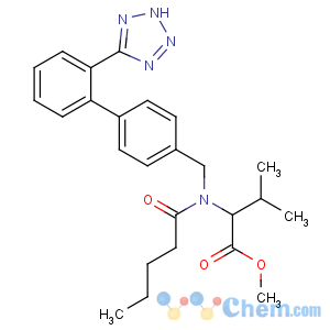 CAS No:137863-17-3 methyl<br />(2S)-3-methyl-2-[pentanoyl-[[4-[2-(2H-tetrazol-5-yl)phenyl]phenyl]<br />methyl]amino]butanoate
