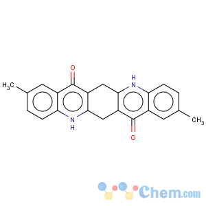 CAS No:13796-22-0 Quino[2,3-b]acridine-7,14-dione,5,6,12,13-tetrahydro-2,9-dimethyl-