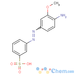 CAS No:138-28-3 3-[(4-amino-3-methoxyphenyl)diazenyl]benzenesulfonic acid