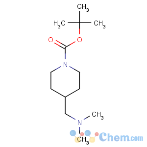 CAS No:138022-01-2 1-Piperidinecarboxylicacid, 4-[(dimethylamino)methyl]-, 1,1-dimethylethyl ester
