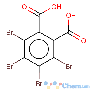 CAS No:13810-83-8 1,2-Benzenedicarboxylicacid, 3,4,5,6-tetrabromo-