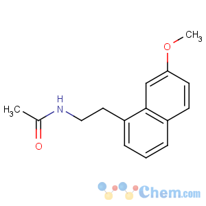 CAS No:138112-76-2 N-[2-(7-methoxynaphthalen-1-yl)ethyl]acetamide