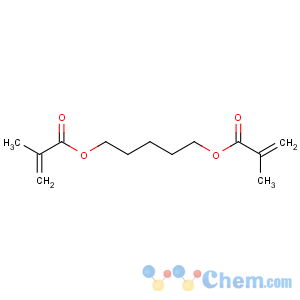 CAS No:13821-20-0 5-(2-methylprop-2-enoyloxy)pentyl 2-methylprop-2-enoate