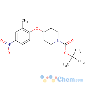CAS No:138227-68-6 tert-butyl 4-(2-methyl-4-nitrophenoxy)piperidine-1-carboxylate