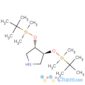 CAS No:138228-47-4 (3S,4S)-3,4-Bis[[(1,1-dimethylethyl)dimethylsilyl]oxy]pyrrolidine