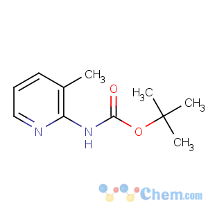 CAS No:138343-75-6 tert-butyl N-(3-methylpyridin-2-yl)carbamate