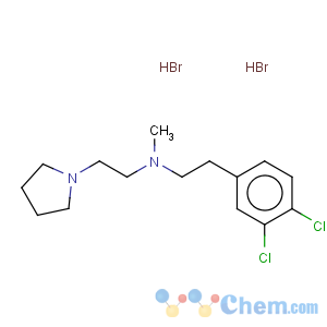 CAS No:138356-08-8 N-[2-(3,4-Dichlorophenyl)ethyl]-N-methyl-2-(1-pyrrolidinyl)ethylamine dihydrobromide
