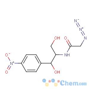 CAS No:13838-08-9 2-azido-N-[(1R,2R)-1,3-dihydroxy-1-(4-nitrophenyl)propan-2-yl]acetamide