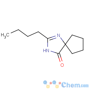 CAS No:138402-05-8 2-butyl-1,3-diazaspiro[4.4]non-1-en-4-one