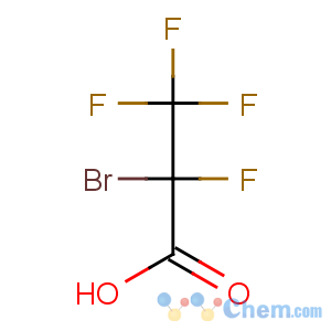 CAS No:13859-31-9 Propanoic acid,2-bromo-2,3,3,3-tetrafluoro-