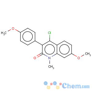 CAS No:138616-99-6 4-Chloro-7-methoxy-3-(4-methoxy-phenyl)-1-methyl-1H-quinolin-2-one