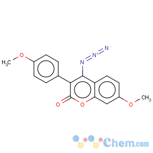 CAS No:138617-08-0 4-Azido-7-methoxy-3-(4-methoxy-phenyl)-chromen-2-one