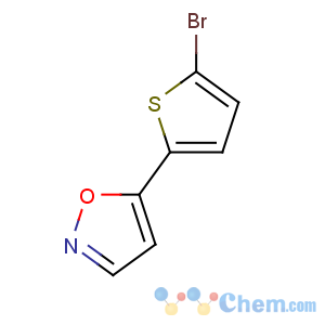 CAS No:138716-31-1 5-(5-bromothiophen-2-yl)-1,2-oxazole