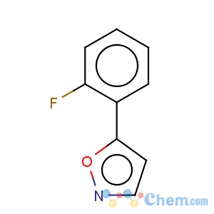 CAS No:138716-36-6 isoxazole, 5-(2-fluorophenyl)- (9ci)