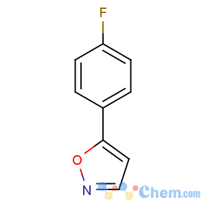 CAS No:138716-37-7 5-(4-fluorophenyl)-1,2-oxazole