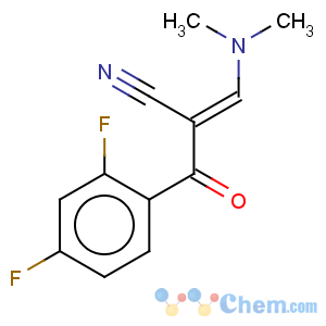 CAS No:138716-60-6 Benzenepropanenitrile, a-[(dimethylamino)methylene]-2,4-difluoro-b-oxo-