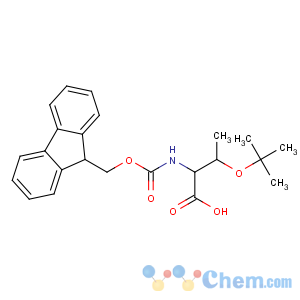 CAS No:138797-71-4 (2R,<br />3S)-2-(9H-fluoren-9-ylmethoxycarbonylamino)-3-[(2-methylpropan-2-yl)oxy]<br />butanoic acid