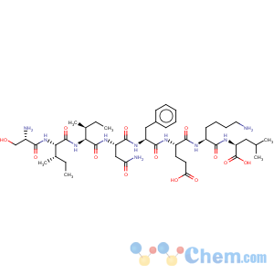 CAS No:138831-86-4 L-Leucine,L-seryl-L-isoleucyl-L-isoleucyl-L-asparaginyl-L-phenylalanyl-L-a-glutamyl-L-lysyl-