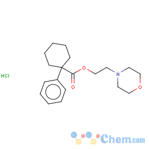 CAS No:138847-85-5 Cyclohexanecarboxylicacid, 1-phenyl-, 2-(4-morpholinyl)ethyl ester