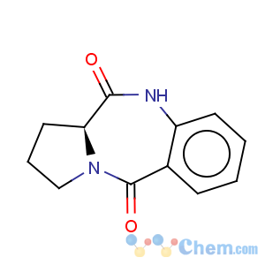 CAS No:138865-23-3 1H-Pyrrolo[2,1-c][1,4]benzodiazepine-5,11(10H,11aH)-dione, 2,3-dihydro-, hydrate (1:2), (11aS)-