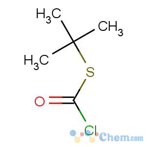 CAS No:13889-95-7 Carbonochloridothioicacid, S-(1,1-dimethylethyl) ester