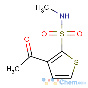 CAS No:138891-01-7 3-acetyl-N-methylthiophene-2-sulfonamide
