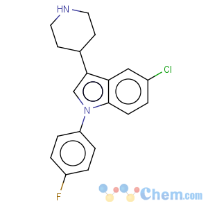 CAS No:138900-27-3 5-chloro-1-(4-fluoro-phenyl)-3-piperidin-4-yl-1h-indole