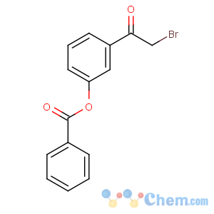 CAS No:139-27-5 Ethanone,1-[3-(benzoyloxy)phenyl]-2-bromo-