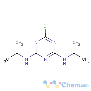 CAS No:139-40-2 6-chloro-2-N,4-N-di(propan-2-yl)-1,3,5-triazine-2,4-diamine