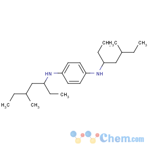 CAS No:139-60-6 1,4-Benzenediamine,N1,N4-bis(1-ethyl-3-methylpentyl)-