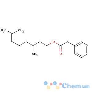 CAS No:139-70-8 3,7-dimethyloct-6-enyl 2-phenylacetate