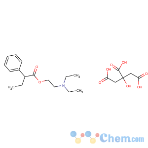 CAS No:13900-12-4 2-(diethylamino)ethyl<br />2-phenylbutanoate