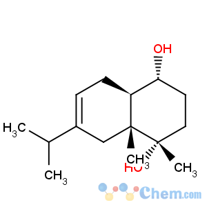 CAS No:13902-62-0 1,4-Naphthalenediol,1,2,3,4,4a,5,8,8aoctahydro- 1,4a-dimethyl-7-(1-methylethyl)-,(1S,4R,4aR,8aR)- 