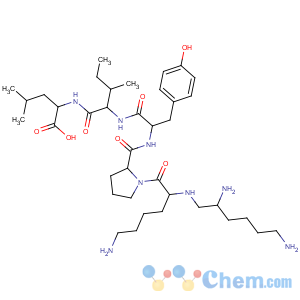 CAS No:139026-66-7 L-Leucine,N2-[(2S)-2,6-diaminohexyl]-L-lysyl-L-prolyl-L-tyrosyl-L-isoleucyl-