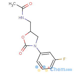 CAS No:139071-79-7 N-[[(5S)-3-(3-fluorophenyl)-2-oxo-1,3-oxazolidin-5-yl]methyl]acetamide